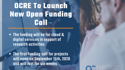 OCRE to launch new Open Funding Call