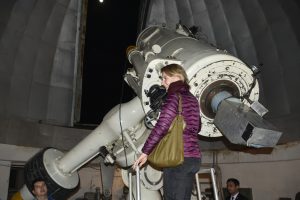 Veronika Di Luna visiting the Hisar Observatory