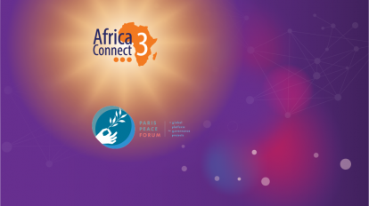 AfricaConnect3 at the Paris Peace Forum 2020