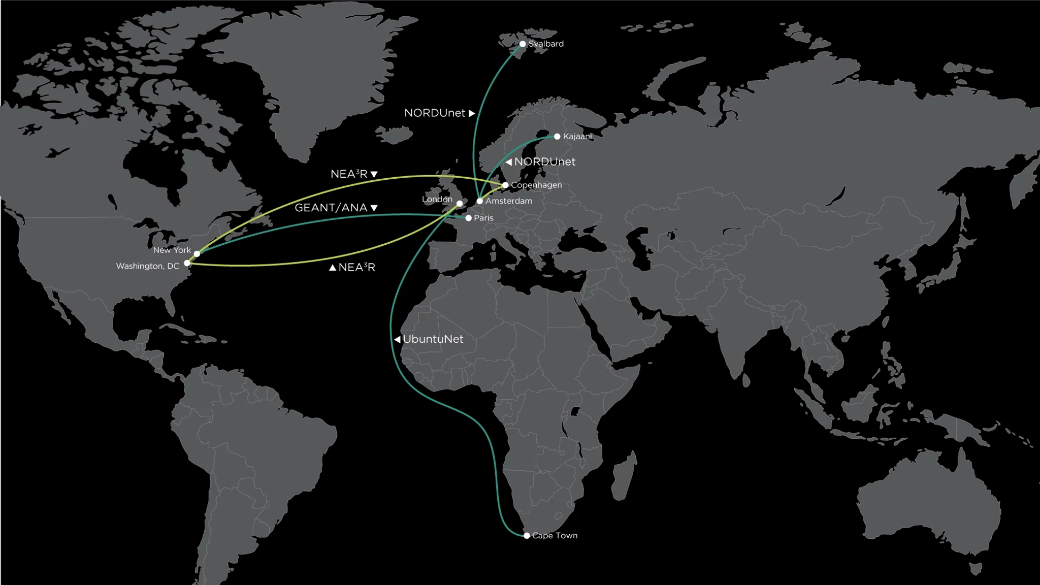 NEA3R - International Networks at IU helps build trans-Atlantic research network infrastructure