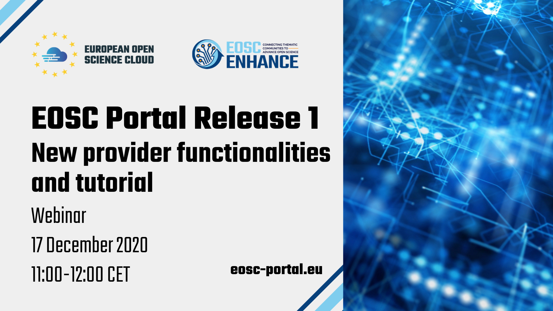 EOSC Portal Release 1 - New provider functionalities and tutorial