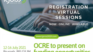 OCRE to present on funding opportunities at IGARSS 2021