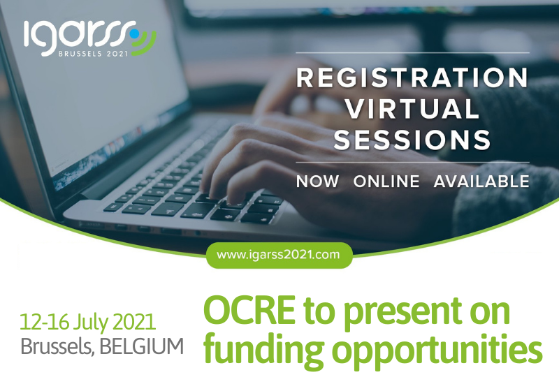 OCRE to present on funding opportunities at IGARSS 2021