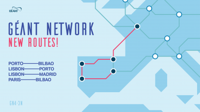 New Routes for the GÉANT Network