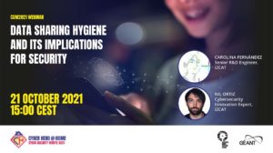 CSM2021 Webinar: Data sharing hygiene and its implications in security