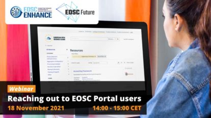 Reaching out to EOSC Portal users webinar