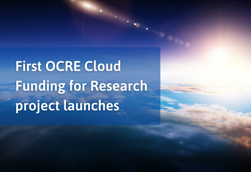 1st OCRE Cloud project launch