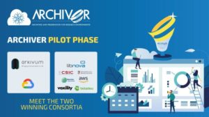 ARCHIVER Pilot phase winners