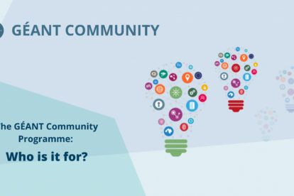 The GEANT Community Programme: who is it for?