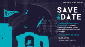 Save the Date - Final Conference European Digital Student Service Infrastructure (EDSSI)