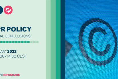 GÉANT infoshare - IPR policy Final Conclusions