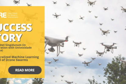 OCRE Success story - drone swarms