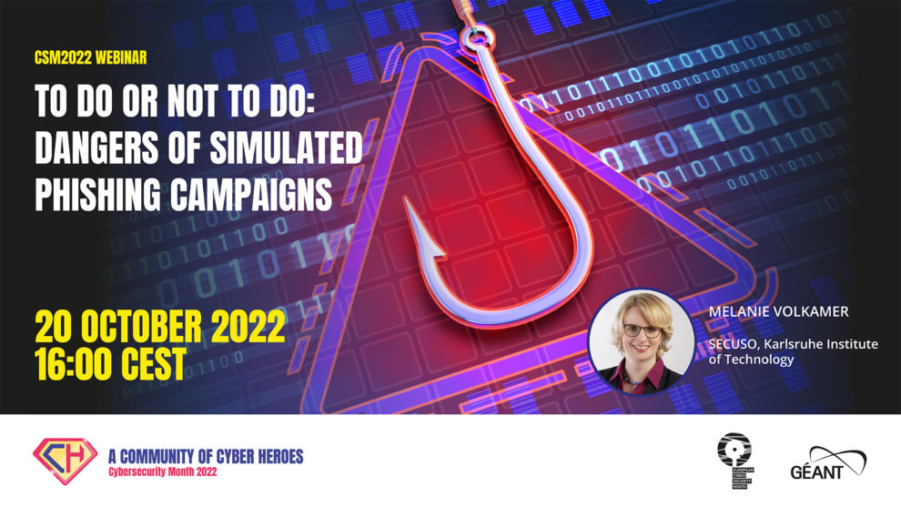 CyberSecMonth 2022 Webinar Phishing Campaigns - Melanie Volkamer - SECUSO KIT