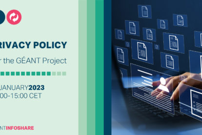 Infoshare privacy policy for the GEANT project
