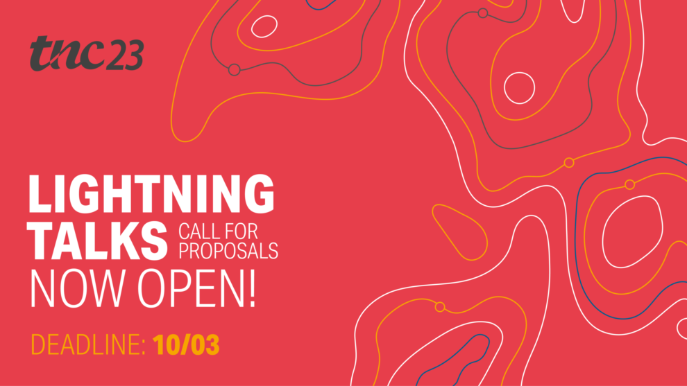 TNC23 Lightning Talks Call for Proposal