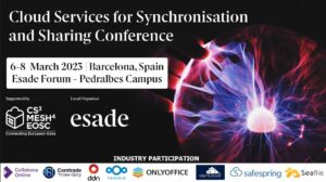CS3 Conference 2023 -Cloud Services for Synchronisation and sharing