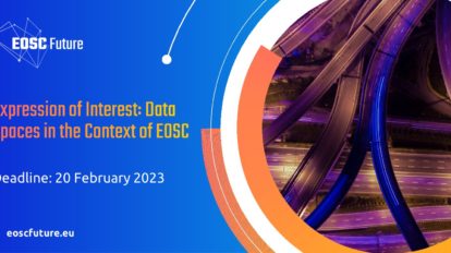 Expression of interest data spaces in the context of EOSC