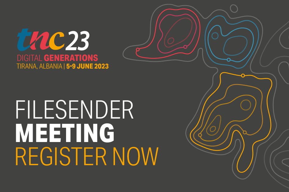 FileSender meeting TNC23