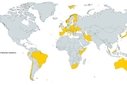 Known NREN FileSender Installations World