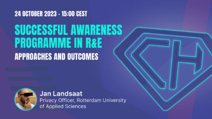 GÉANT CSM23 Webinar - Successful internal awareness programme in R&E: approaches and outcomes
