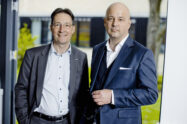 Martin Bech, Head of DeiC Forskningsnettet (left) and Henrik Navntoft Sønderskov, Head of Quantum, DeiC (right). Photo credits to Claus Boesen © clausboesen.dk