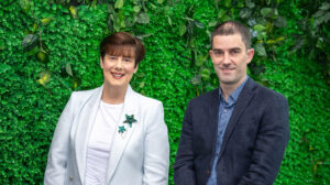 Minister for Education, Norma Foley, TD and HEAnet Schools Network Director, Dónal Ó Cearbhaill