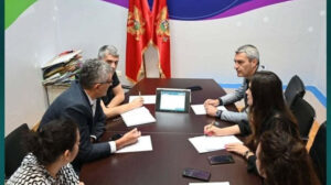 Constitutive session of the MREN Board of Directors - May 2025. Photo credits: Min of Education, Science and Innovation of Montenegro. In the picture: new board of directors of MREN