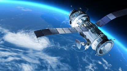 space station on Earth orbit