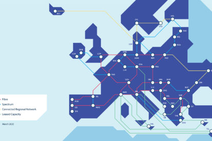 GÉANT Network Topology Map - March 2025