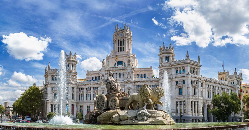 Cibeles fountain in Madrid