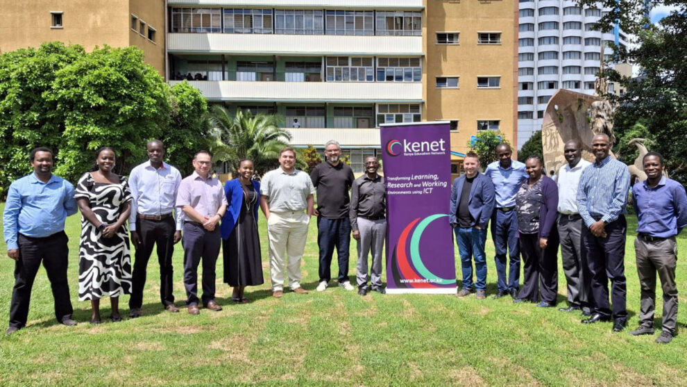 Teams from Jisc and KENET