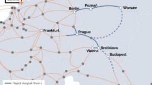 Map of EXA's project Visegrad