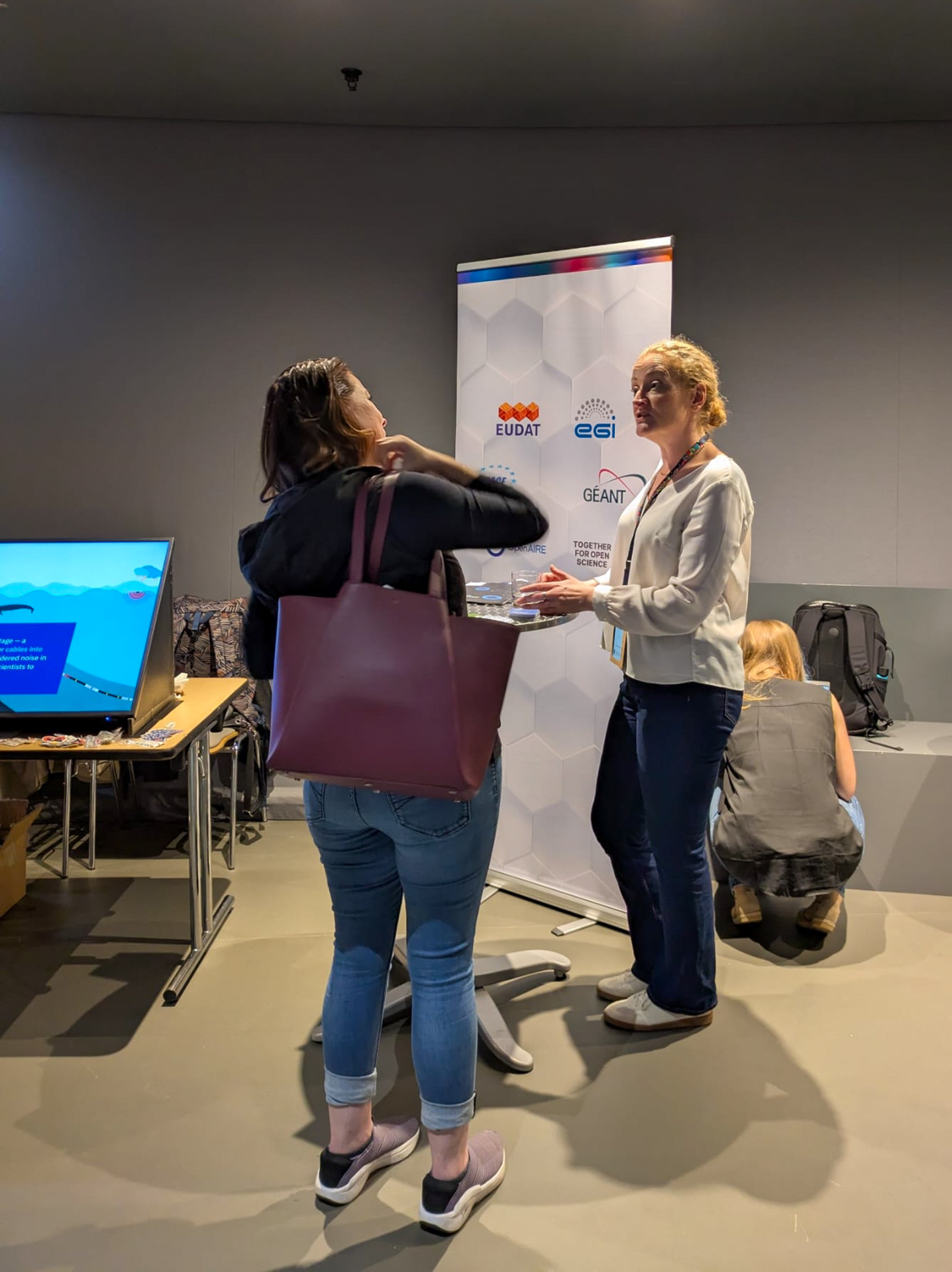 Helen Clare (Jisc) at the Open Science Fair 2025